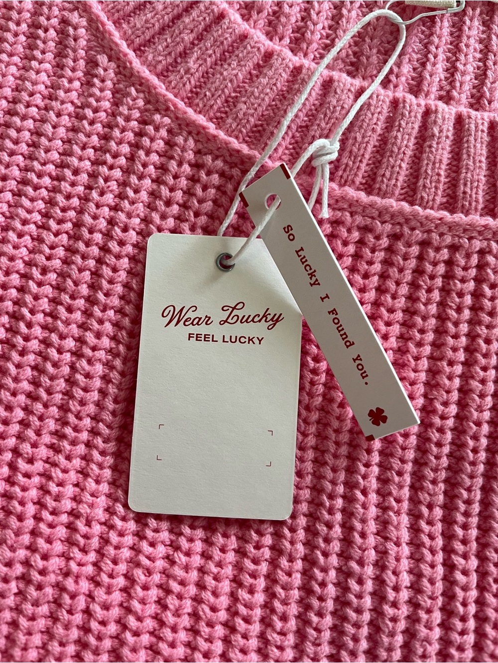 Lucky Brand Bubblegum Pink Crewneck Knit Sweater Women’s Size 2X - Picture 4 of 15